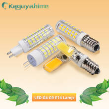 Kaguyahime 5Pcs LED G9 G4 E14 Dimmable Lamp Corn Bulb 9W 7W 5W 3W LED E14 G4 Bulb AC 220V Chandelier Spot Replace Halogen Lamp 2022 - buy cheap
