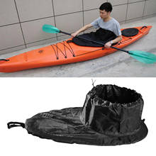 Saia de nylon para caiaque, bolsa ajustável à prova d'água para armazenamento de barco marinho 98x60cm 2024 - compre barato
