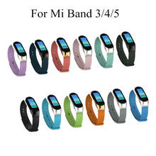 Xiaomi Mi Band 6 5 4 Metal Carbon Fiber Replacement Band  Bracelet Mi band 5 Strap Colorful Strap MiBand 5 4 3 Replacement Band 2024 - buy cheap