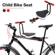 Детское Велосипедное Сиденье, складное ультралегкое Переднее Крепление, поручни для безопасности детей, аксессуары для велосипедов 2024 - купить недорого