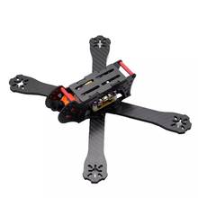 Hskrc-conjunto de eixos para drone, al220, 220mm, 4mm, fibra de carbono, resistente a quedas, 12v, 5v, pdb, controle remoto 2024 - compre barato