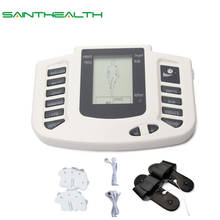Estimulador de JR-309 para terapia de acupuntura, masajeador muscular, relajación corporal, zapatilla, 8 almohadillas, caja 2024 - compra barato