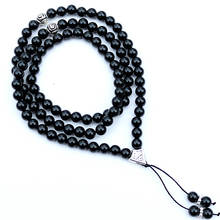Handmade 6mm Natural stone bead with Alloy charm Shape 99 Prayer Beads Islamic Muslim Tasbih Allah Mohammed Rosary for women men 2024 - купить недорого