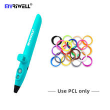 Myriwell-Bolígrafo 3D profesional de RP-200A para niños, pluma de impresión 3D USB de 1,75mm, filamento PCL, juguete creativo, regalo 2024 - compra barato