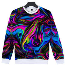 3D Tie Dye Flashbacks Sweatshirt Women Men Magic Swirl Pattern Hoodies Sweatshirts Long sleeve Tracksuit Tops clothes 2024 - buy cheap