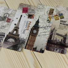 30 Pcs/Box New Vintage Retro Style Clock Newspaper Map Bookmarks For Novelty Book Reading Maker Page Creative Paper Bookmark 2024 - buy cheap
