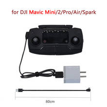 DJI-Mini Cable de carga de puerto USB Mavic, Cable de conexión de línea de datos para DJI Mavic 2/Mavic Pro/Spark, accesorios de control remoto 2024 - compra barato