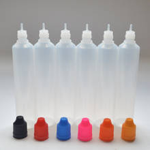 500pcs Empty 60ml Pen Shape Bottle Soft PE Plastic Dropper Vail For E-Liquid Long Slim Vials 2024 - buy cheap