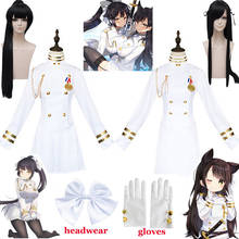 Azur lane-saia de unicórnio taktakao e atago, fantasia cosplay, uniforme feminino, quadro branco 2024 - compre barato