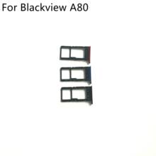 Blackview a80 original, novo suporte de cartão sim, slot de cartão para blackview a80 mt6737v/w 6.21 ''720*1520, smartphone 2024 - compre barato