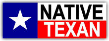 Native Texan Vinyl Decal Bumper Sticker High Quality Texas USA America Stickers for Cars, Motos, Laptops,  Industry 2024 - buy cheap