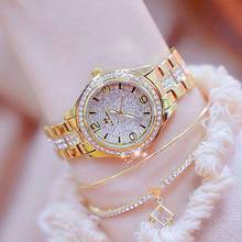 Relogios Femininos 2019 Luxury Women Watches Diamond Brand Elegant Dress Quartz Watches Ladies Rhinestone Wristwatches 2024 - buy cheap