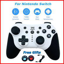 Controle sem fio para nintendo switch pro, mais novo joystick bluetooth com sensor sixaxis e acessórios de console ns-switch 2024 - compre barato
