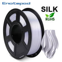 PLA SILK Tolerance +/-0.02mm 1.75mm 3D printer Filament tangle free 100% no bubble with Vacuum bag packing Fast Delivery 2024 - buy cheap