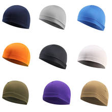 Unisex Men Sports Helmet Cap Running Cycling Caps Liner Sweat Wicking Beanie Hat Quick Dry Sport Caps Outdoor Headwear Bandana 2024 - buy cheap