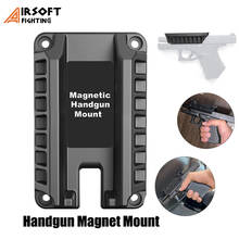 Tactical Magnetic Handgun Holster Pistol Holder Concealed,Magnet Mount,Quick Draw,Fits All Flat Top Handgun for Car Truck Desk 2024 - buy cheap