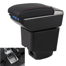 For Renault Captur Armrest box central Store content box with cup holder ashtray with USB interface 2024 - buy cheap