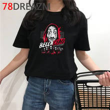 New La Casa De Papel T Shirt Men Summer Top Cartoon House of Paper T-shirt Harajuku Bella Ciao Cool Money Heist Tshirt Male 2024 - buy cheap