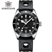 Steeldive SD1958 Black Green Blue Color Ceramic Bezel Sapphire Crystal NH35 Automatic Mens Dive Watch 2024 - buy cheap