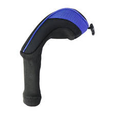 Cubiertas de cabeza de palo de Golf, accesorio prémium de malla de nailon, híbrido, dorado, Protector de palo de Golf, azul oscuro, 1 unidad 2024 - compra barato