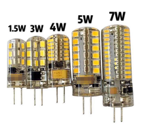 Mini lámpara LED COB G4, 3W, 4W, 5W, CC, CA, 12V, luz de araña de Ángulo de haz 360, reemplazo de lámparas halógenas G4, 1 ud. 2024 - compra barato