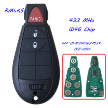 New 3 Buttons FOBIK Remote Key For Chrysler For Dodge Car Key Fob 433Mhz PCF7941 Chip FCC: M3N5WY783X IYZ-C01C 2024 - buy cheap