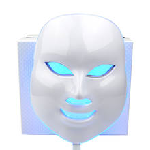 7 Colors Light LED Facial Mask Skin Rejuvenation LED Phototherapy Face Care Beauty Anti Aging  Whitening Wrinkle Removal Mask 2024 - buy cheap