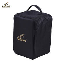 GECKO-caja de Cajon para niños, bolso de tambor, mochila, 600D, 5MM, relleno de algodón con asa de transporte, correas de hombro 2024 - compra barato