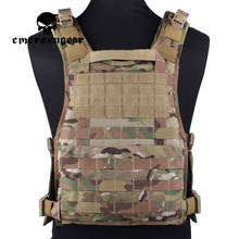 Emersongear RRV Tactical Vest Back Panel Molle System Loop Hoop Plate Carrier For Military Airsoft Hunting Shooting CS Game 2024 - buy cheap