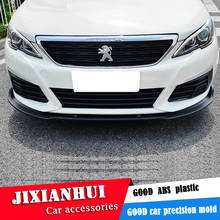 Protetor de para-choques dianteiro e traseiro, para peugeot 308, 2016 a 2018, abs, spoiler traseiro, difusor 2024 - compre barato