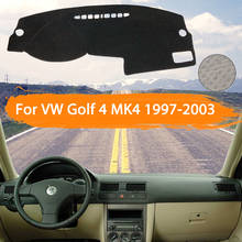 Cubierta para salpicadero de coche, accesorio para Volkswagen VW Golf 4 MK4 1997 ~ 2003, evita la luz, parasol, alfombra, 2000, 2001, 2002 2024 - compra barato