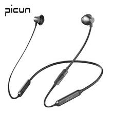 Picun H12 Wireless Earphone Bluetooth Headphone Magnetic Neckband Sports Earphones 20H Playback Headset for iPhone Xiaomi PC 2024 - buy cheap