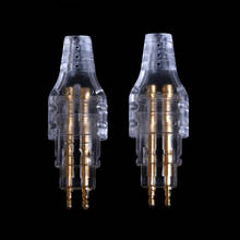 1Pair Gold Plated Plug Connector Signal Transfer For DIY HD650 HD600 HD565 HD580 HD414 2024 - buy cheap