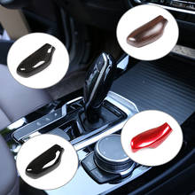 Glossy Black ABS Sticker For BMW X3 X4 G01 G02 Car Gear Shift Head Trim For BMW 5 6 7 Series G11 G12 G30 2018 2019 2024 - buy cheap