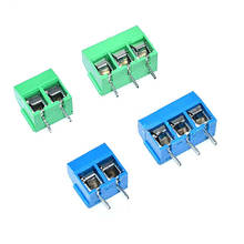 10Pcs/lot KF301-5.0MM 2P KF301-3P Pitch 5.0mm Straight Pin 2P 3P 4P Screw PCB Terminal Block Connector Blue Green 2024 - buy cheap