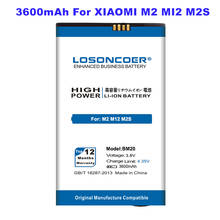 LOSONCOER 3600mAh BM20 BM 20 High Capacity Battery Use For XIAOMI 2 2S M2 MI2 M2S MI2S Lithium-ion Backup Battery 2024 - buy cheap