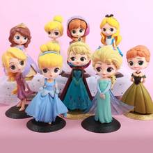 New 8 Style Disney Frozen Princess Anna Elsa Action Figures PVC Model Dolls Collection Birthday Gift Kids Toys Gifts 2024 - buy cheap