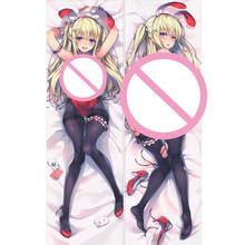 Двойное Tomose шунсаку персонажи аниме сексуальные девушки Подушка «Dakimakura» Обложка с изображением кролика «Банни»; наволочки для подушек 2024 - купить недорого