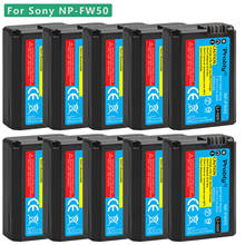 10 Pcs 2000mah NP-FW50 NP FW50 Rechargeable Battery for Sony NEX-7 NEX-5R NEX-F3 NEX-3D Alpha a5000 a6000 Alpha 7 a7II 2024 - buy cheap