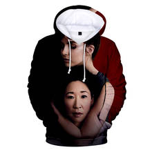 Killing Eve 3D Hoodie Men Women Aikooki Hot Sale Autumn Winter Harajuku Style Sweatshirts 3D Print Killing Eve Popular 3D Hoodie 2024 - buy cheap