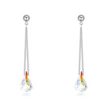 Pendientes con diamantes de imitación para mujer, cristal Original de Swarovski, elementos, regalo del Día de la madre, 2020 2024 - compra barato