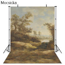 Mocsicka-Fondo de paisaje Natural para fotografía, telón de fondo de paisaje Rural, retrato de niño recién nacido, accesorios de decoración para estudio 2024 - compra barato