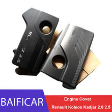 Baificar capa de proteção do motor, tampa de proteção contra poeira para renault automobilos kadjar 2.0 2.5 2024 - compre barato