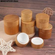 5g 10g 15g 20g 30g 50g Bamboo Bottle Cream Mask Jar Make-Up Skin Care Container Empty Cosmetic Bottle Packaging Container NEW! 2024 - buy cheap