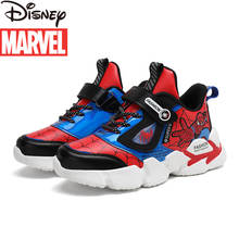 Marvel spider-man à prova dwaterproof água sapatos de couro do menino antiderrapante sapatos esportivos sapatos casuais sapatos para meninos criança sapatos de moda 2024 - compre barato