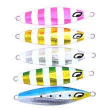 CASTFUN Jigging Lure Metal Jig Stinger Butterfly Wing 5pcs/Lot 100g 130g 160g 200g 300g Slow Jig Fishing Tackle Artificial Bait 2024 - buy cheap