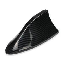 Carbon Fiber Car Shark Fin Antenna Signal Aerials for Toyota Fortuner Prado Camry Rav4 Highlander 2024 - buy cheap