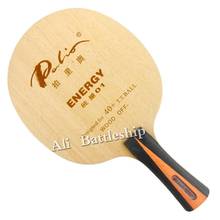 Palio-pala de tenis de mesa oficial energy 01, material especial para más de 40 raquetas, juego de bucle y ataque rápido, madera de 3 capas 2024 - compra barato