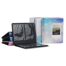 Álbum de fotos de cielo estrellado para Fujifilm Instax Mini Films, 64 bolsillos, 3 pulgadas, 9, 8, 7s, 90, 70, 25, Soporte para tarjeta de nombre 2024 - compra barato