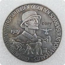 1939-1940 alemão ww2 moedas comemorativas da cópia 2024 - compre barato